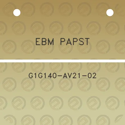 ebm-papst-g1g140-av21-02