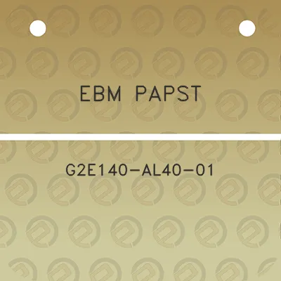 ebm-papst-g2e140-al40-01