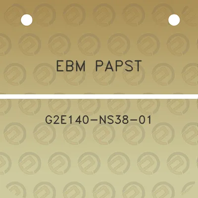 ebm-papst-g2e140-ns38-01