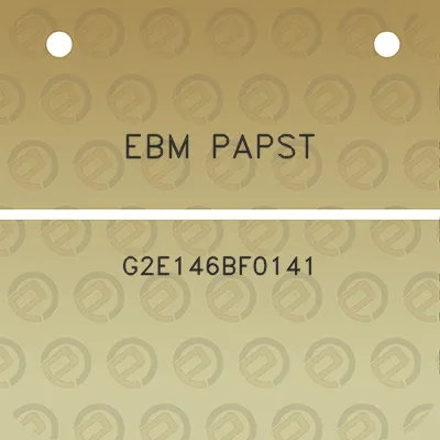 ebm-papst-g2e146bf0141