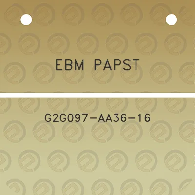 ebm-papst-g2g097-aa36-16