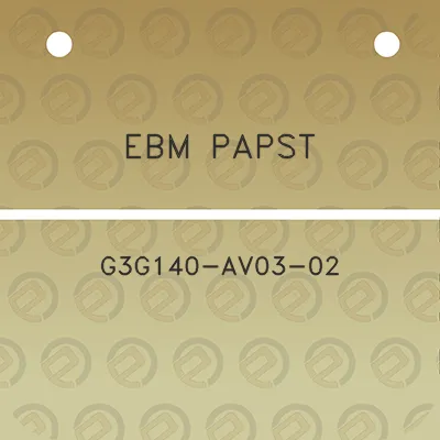 ebm-papst-g3g140-av03-02