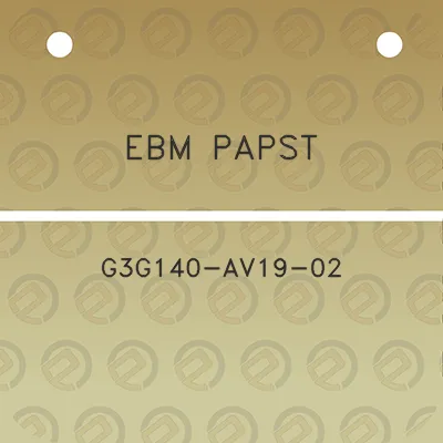 ebm-papst-g3g140-av19-02