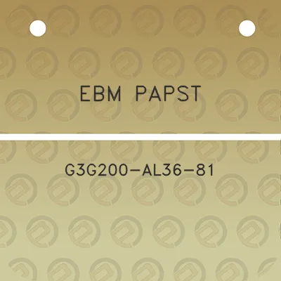 ebm-papst-g3g200-al36-81