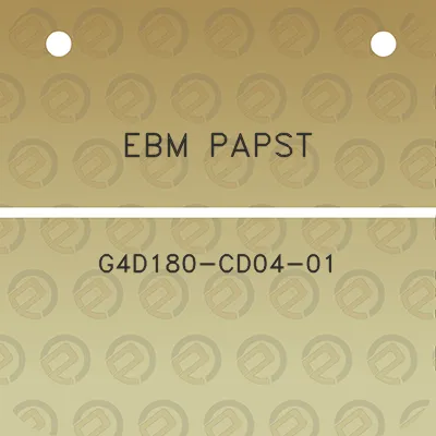 ebm-papst-g4d180-cd04-01