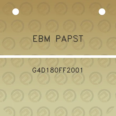 ebm-papst-g4d180ff2001