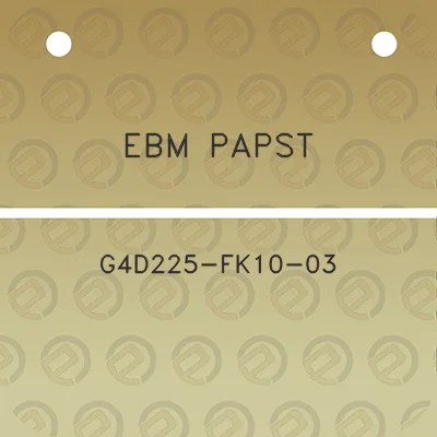 ebm-papst-g4d225-fk10-03