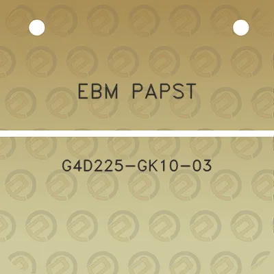 ebm-papst-g4d225-gk10-03