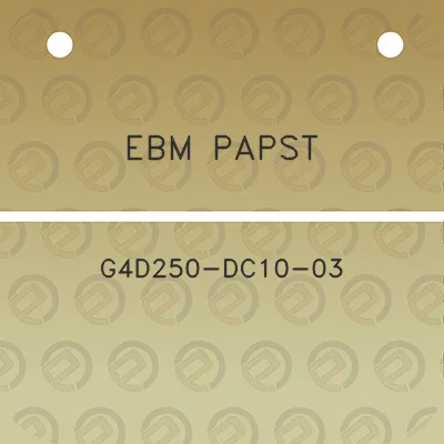 ebm-papst-g4d250-dc10-03