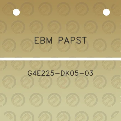 ebm-papst-g4e225-dk05-03