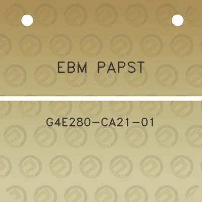 ebm-papst-g4e280-ca21-01