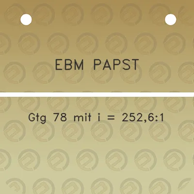 ebm-papst-gtg-78-mit-i-25261