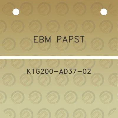 ebm-papst-k1g200-ad37-02