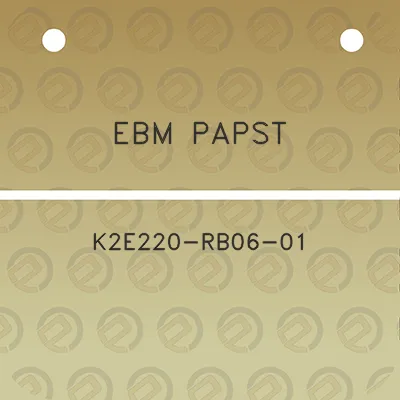 ebm-papst-k2e220-rb06-01