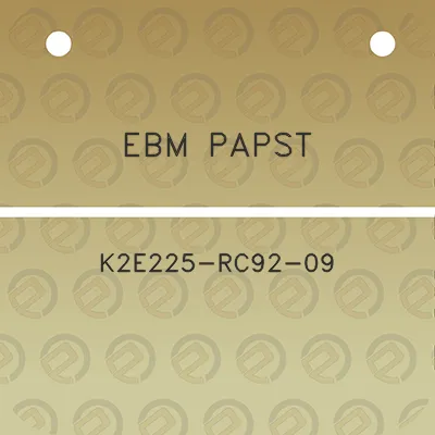 ebm-papst-k2e225-rc92-09