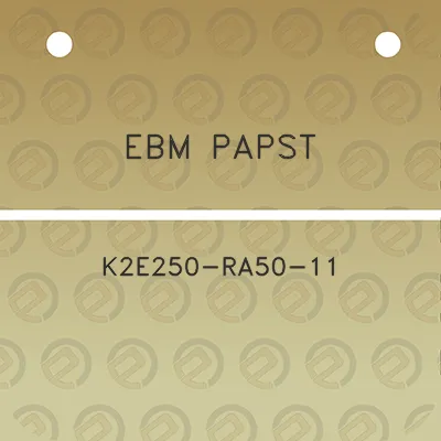 ebm-papst-k2e250-ra50-11