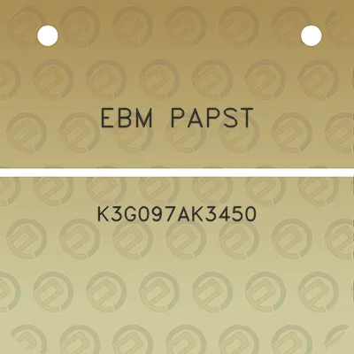 ebm-papst-k3g097ak3450