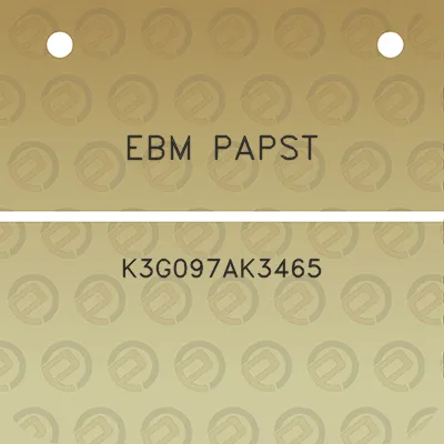 ebm-papst-k3g097ak3465