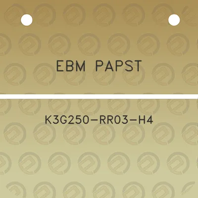 ebm-papst-k3g250-rr03-h4