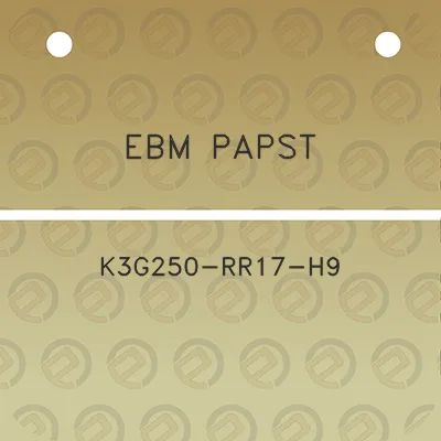 ebm-papst-k3g250-rr17-h9