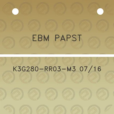 ebm-papst-k3g280-rr03-m3-0716