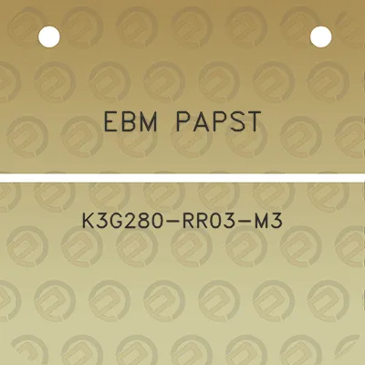 ebm-papst-k3g280-rr03-m3