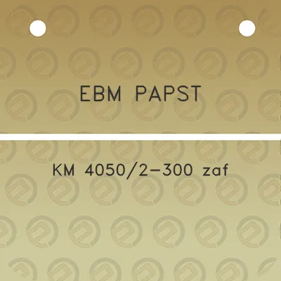 ebm-papst-km-40502-300-zaf