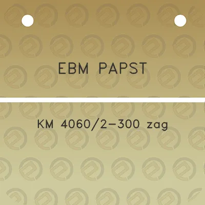 ebm-papst-km-40602-300-zag