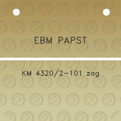 ebm-papst-km-43202-101-zag