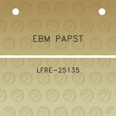 ebm-papst-lfre-25135