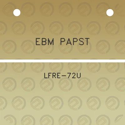 ebm-papst-lfre-72u