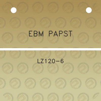 ebm-papst-lz120-6