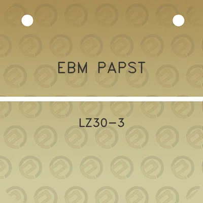 ebm-papst-lz30-3