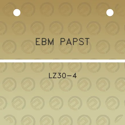 ebm-papst-lz30-4