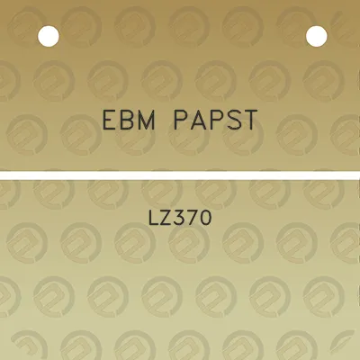 ebm-papst-lz370