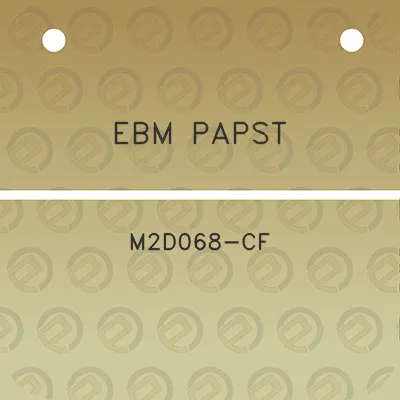 ebm-papst-m2d068-cf