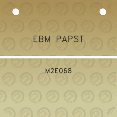 ebm-papst-m2e068