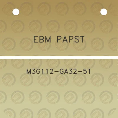 ebm-papst-m3g112-ga32-51