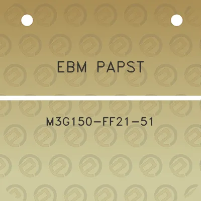 ebm-papst-m3g150-ff21-51