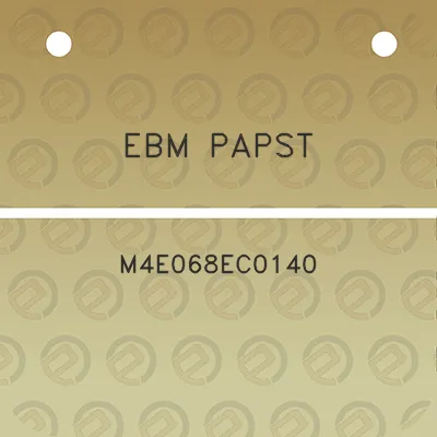 ebm-papst-m4e068ec0140