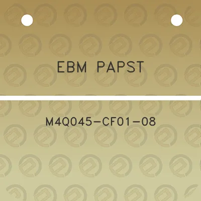 ebm-papst-m4q045-cf01-08