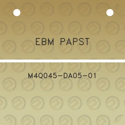 ebm-papst-m4q045-da05-01