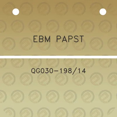 ebm-papst-qg030-19814