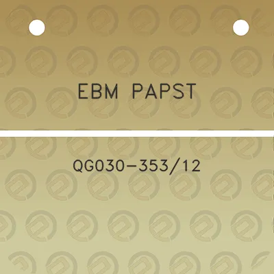 ebm-papst-qg030-35312