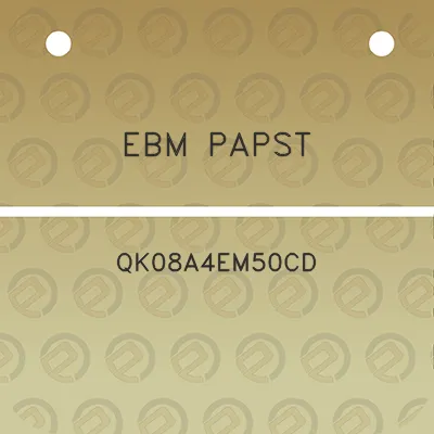 ebm-papst-qk08a4em50cd