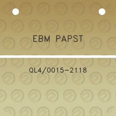 ebm-papst-ql40015-2118