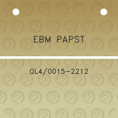 ebm-papst-ql40015-2212