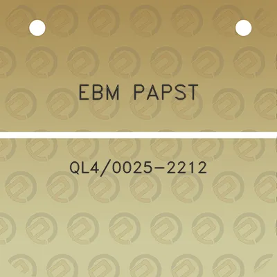 ebm-papst-ql40025-2212