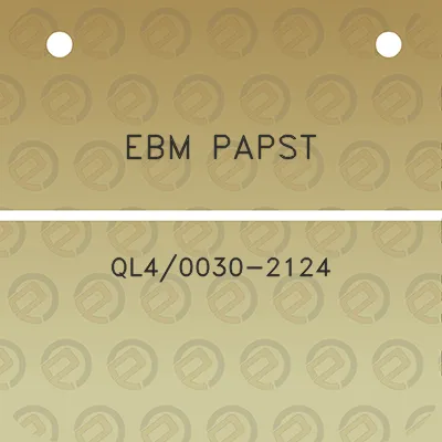 ebm-papst-ql40030-2124