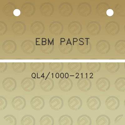 ebm-papst-ql41000-2112